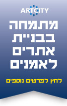 בניית אתר אמנות - צור קשר